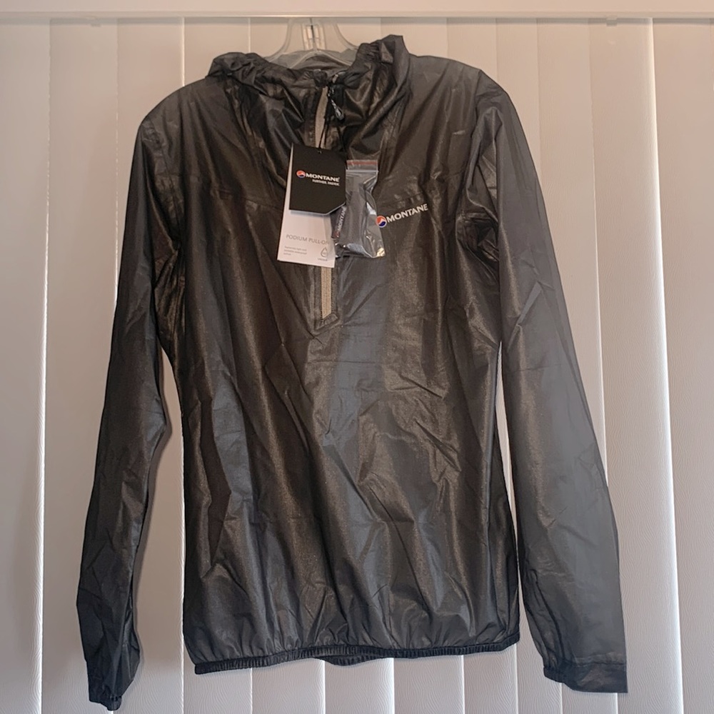 MONTANE PODIUM PULL-ON RUNNING JACKET Sz S - SS22